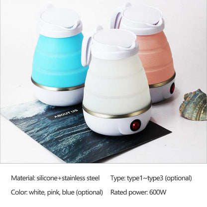 prenosni elektricni bokal u plavoj beloj i roze boji