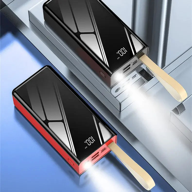 Prenosni punjaci 50000mAh sa upaljenim LED svetlom i vise USB izlaza