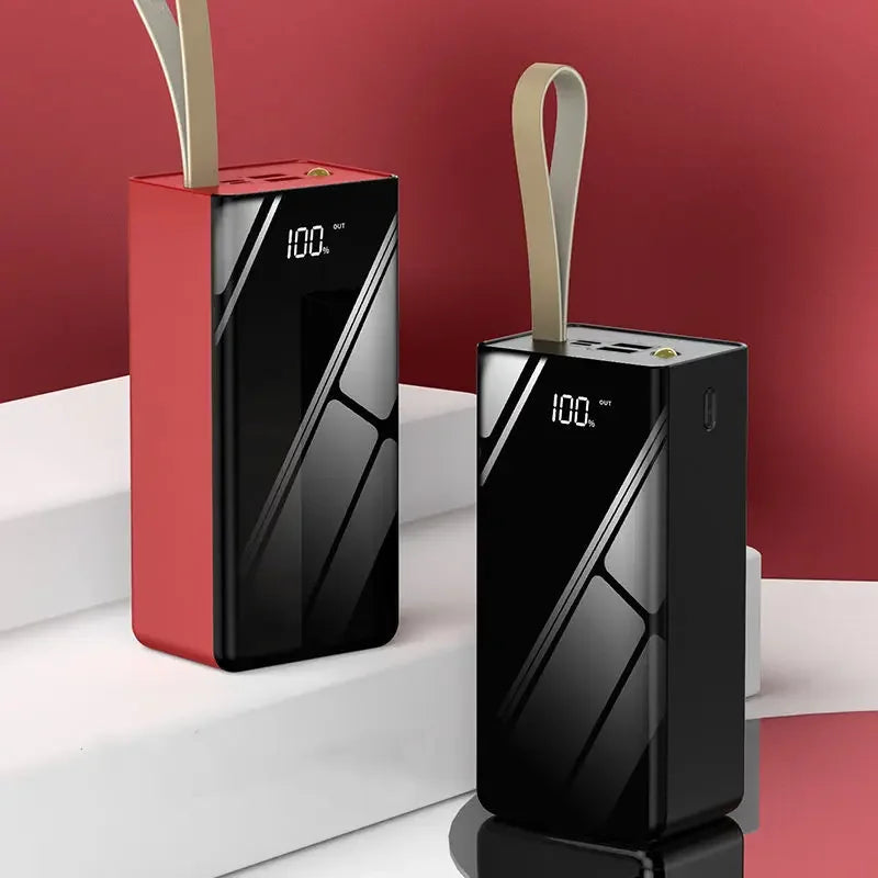 Prenosni punjaci 50000mAh uspravno postavljeni sa digitalnim displejem
