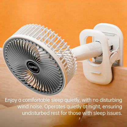 Ventilator na zidnom nosacu namenjen za tihu nocnu upotrebu