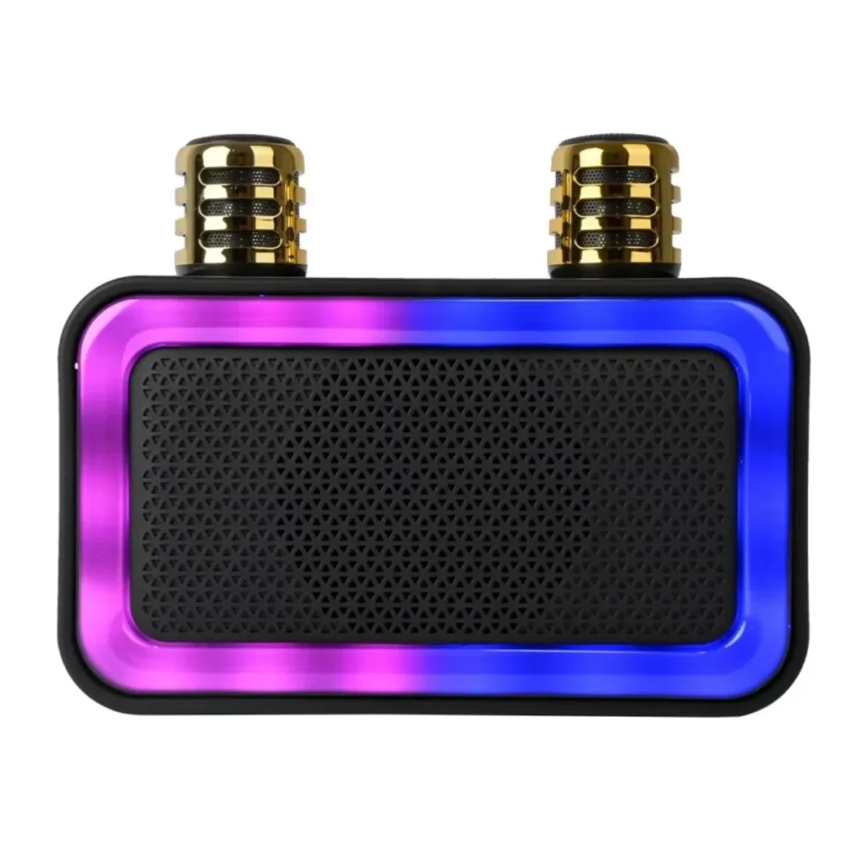 Prenosni zvucnik sa plavo-ljubicastim RGB osvetljenjem