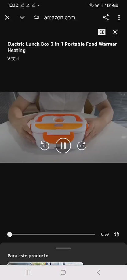 Električna kutija za ručak sa grejanjem - Prenosni grejač hrane