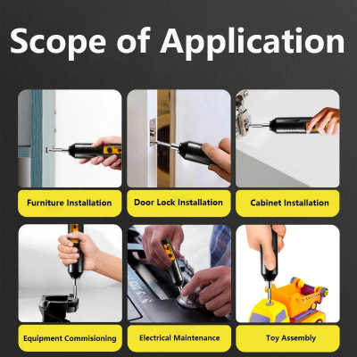 Višenamenski elektricni srafciger za popravku namestaja prozora vrata elektronike i decijh igracaka alat za sve situacije