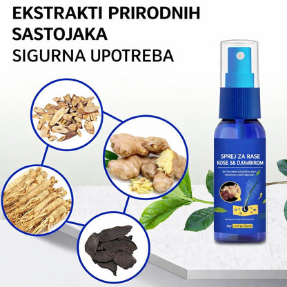 Ekstrakti prirodnih sastojaka za zdravlje kose