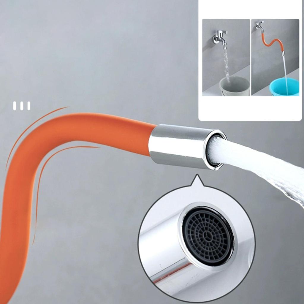 detalj filtera mlaza na fleksibilnom nastavku za slavinu