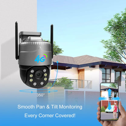 PTZ 4G kamera sa rotacijom 350 stepeni i vertikalnim pomeranjem od 90 stepeni