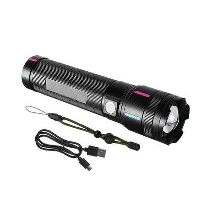 Punjiva LED baterijska lampa sa kablom za punjenje i trakicom za nosenje