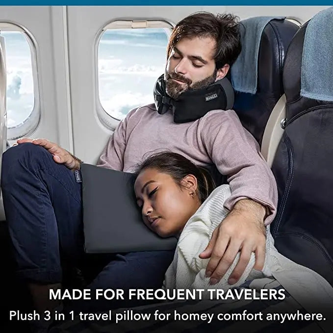 Putni jastuk za vrat 3u1 u upotrebi tokom leta avionom