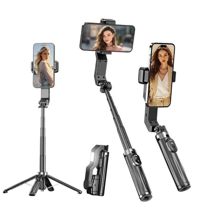 Q31 stabilizator i tripod za telefon u razlicitim pozicijama