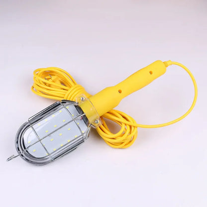 Radna LED lampa sa namotanim kablom spremna za odlaganje