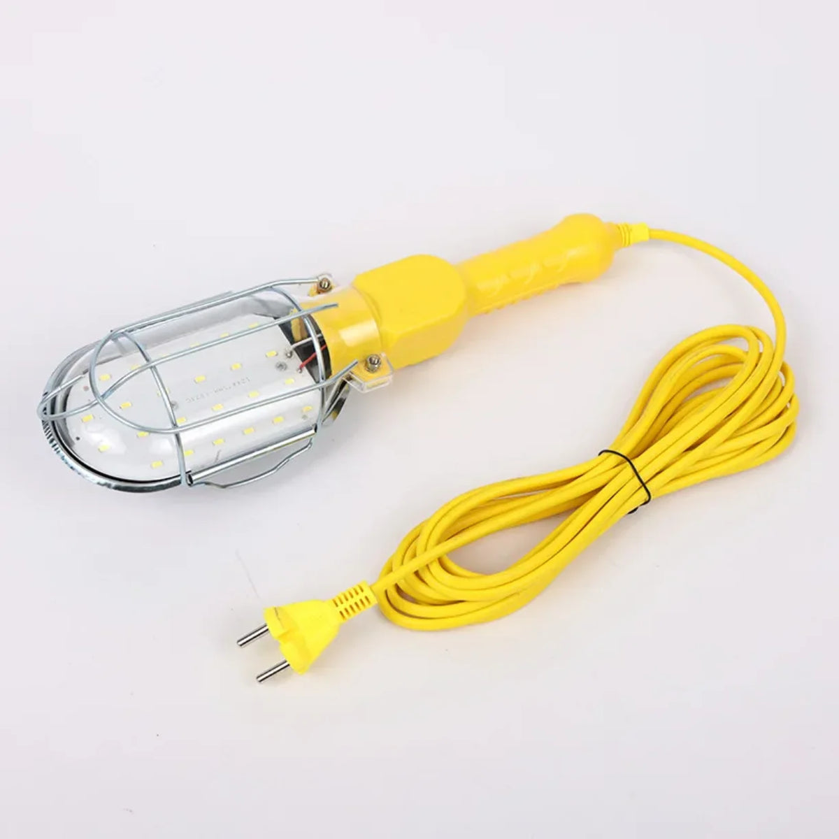 Radna LED lampa sa zastitnom korpom i kompletno razmotanim kablom
