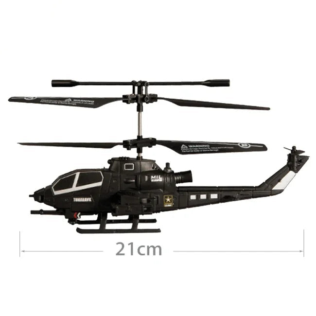 RC helikopter igracka sa oznacenom duzinom od oko 21 cm