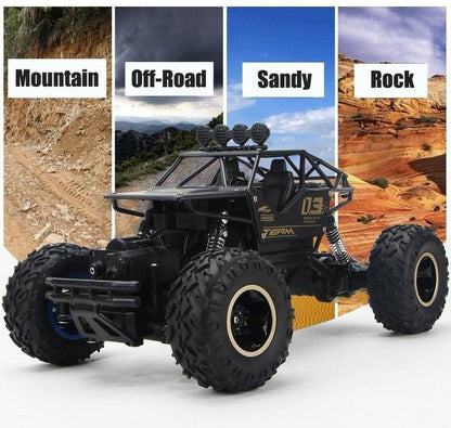 RC terensko vozilo na daljinsko za voznju po pesku i kamenju