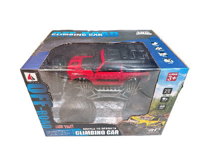 RC terenski automobil penjac bigfoot kamion igracka 4x4 na daljinsko upravljanje u pakovanju