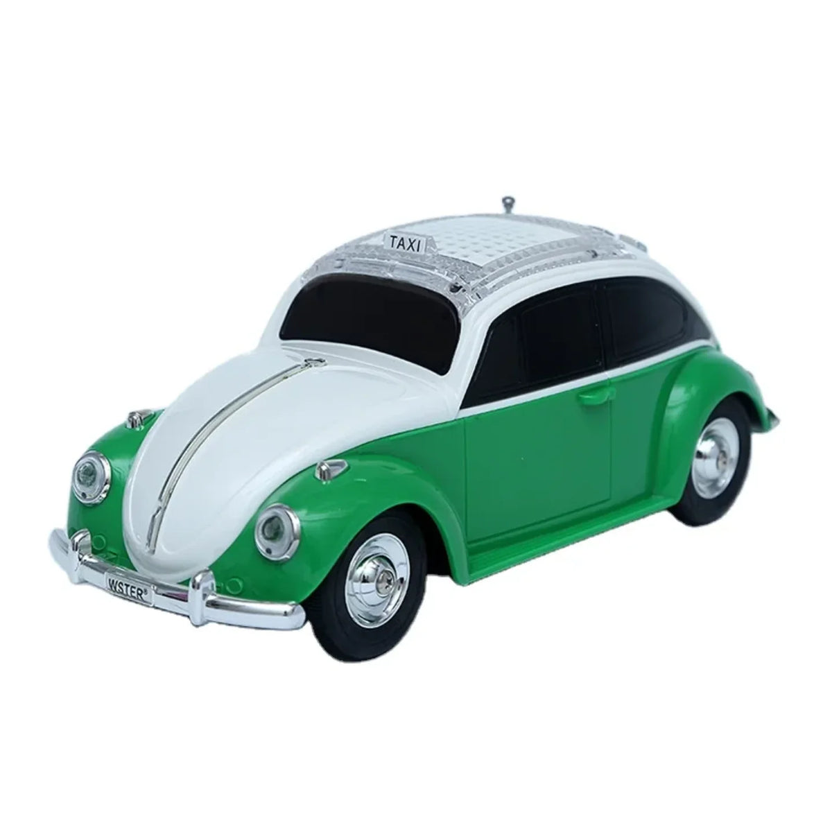 Zeleni retro auto bluetooth zvucnik sa taxi krovom