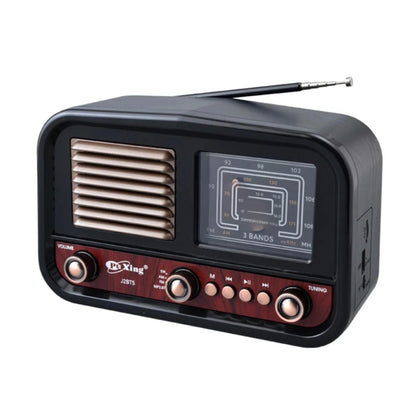 Retro solarni radio prijemnik sa bluetoothom prednja strana
