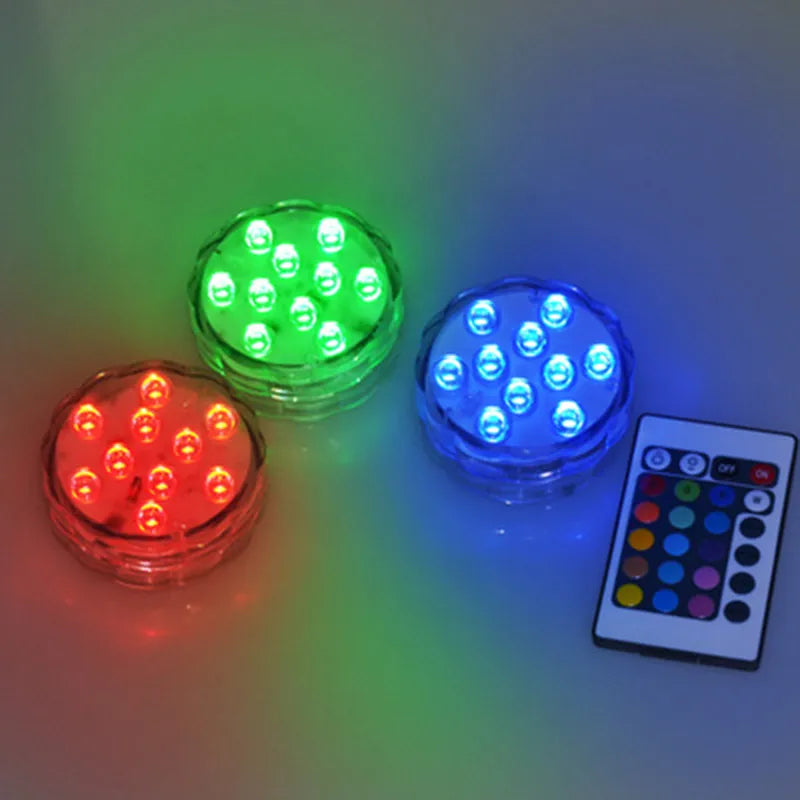 RGB LED svetla u razlicitim bojama sa daljinskim upravljacem