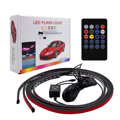 RGB LED svetla ispod auta sa daljinskim upravljacem