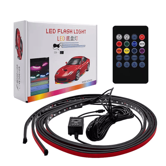 RGB LED svetla ispod auta sa daljinskim upravljacem