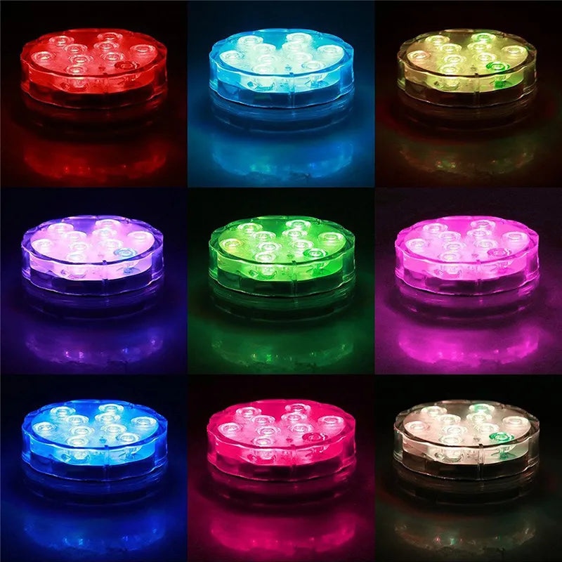 Set RGB LED svetala sa razlicitim efektima osvetljenja