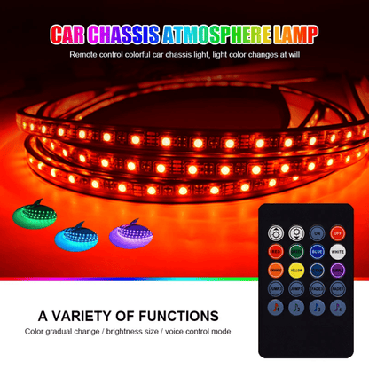 RGB LED traka za auto sa svetlosnim efektima