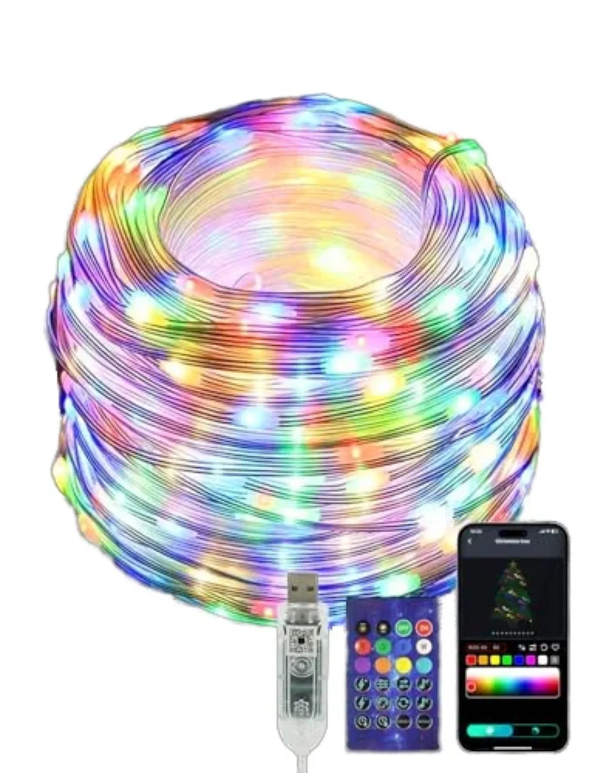 RGB LED traka sa USB prikljuckom i daljinskim upravljacem