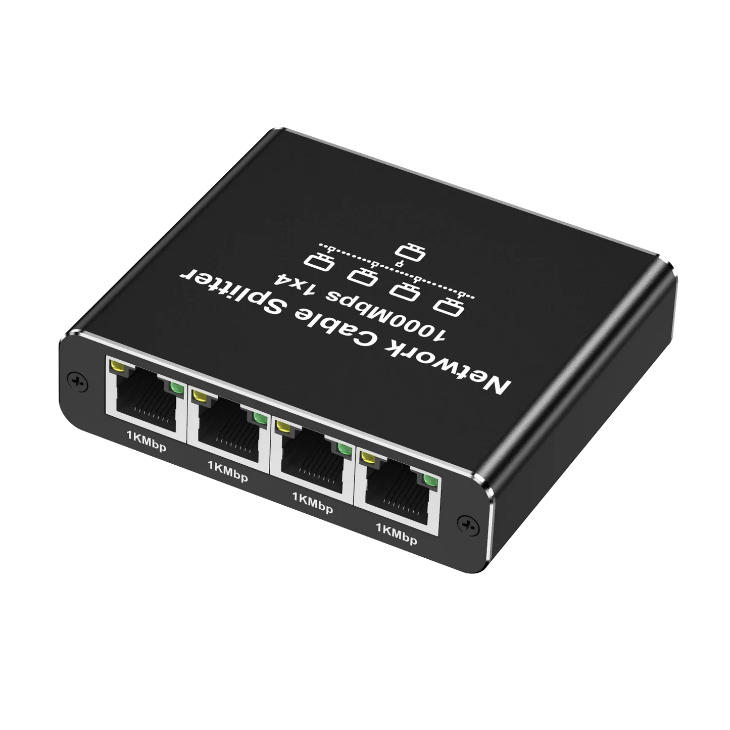 RJ45 razdelnik za internet kabl sa cetiri izlazna porta