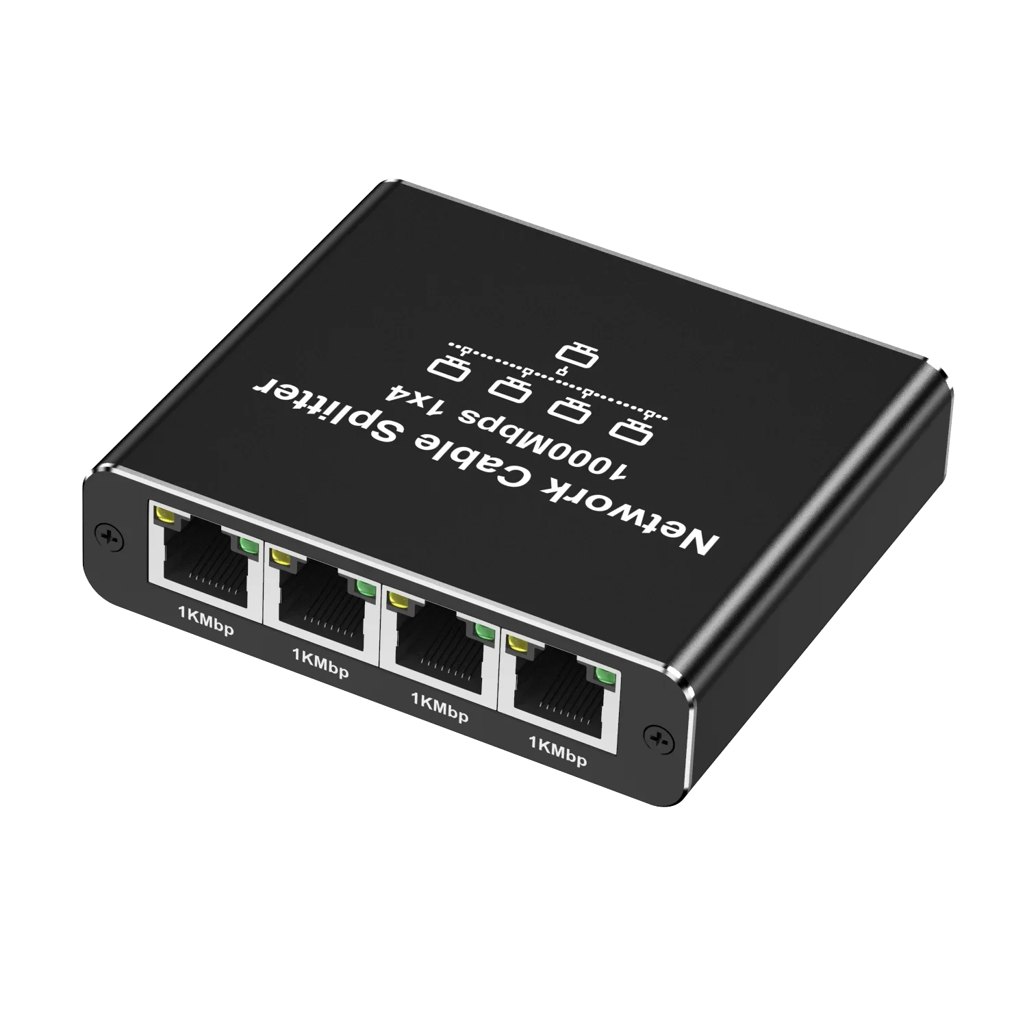 RJ45 razdelnik za internet kabl sa cetiri izlazna porta