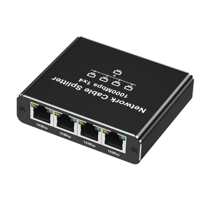 RJ45 razdelnik za internet kabl sa cetiri izlazna porta