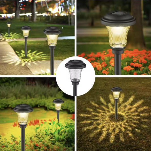 Solarne Bastenske Lampe - 8 Komada-RGB Azijashop