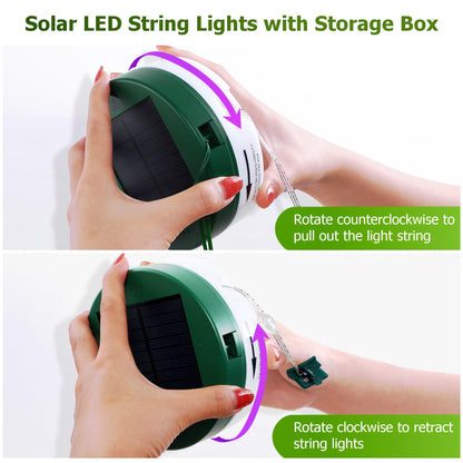 Solarna kamp lampa-visenamenska prenosna LED lampa Azijashop