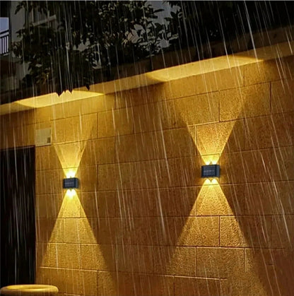 Solarna Zidna LED Lampa - Savršeno Osvetljenje za Vaš Dom i Dvorište - 4kom Azijashop