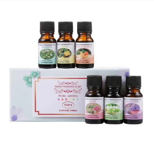 Aroma Top 6 - Set 100% Prirodnih Etericnih Ulja Azijashop