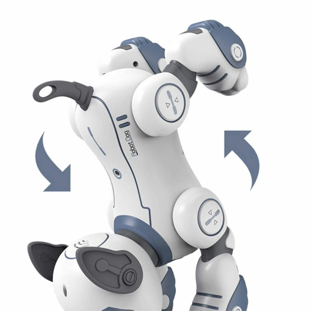 interaktivni robotski pas sa rotacijom tela i pokretnim zglobovima