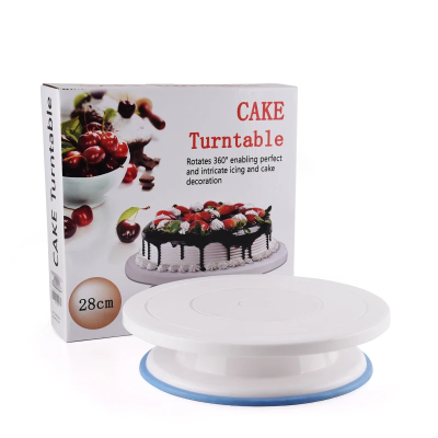 Rotirajuca platforma za torte, 28cm, idealna za dekoraciju i precizno ukrasavanje kolaca i torti
