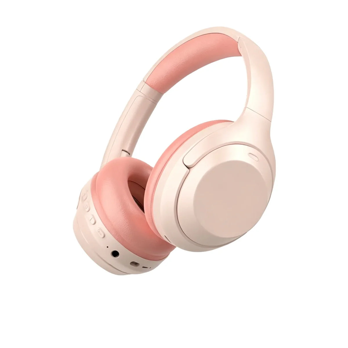 Roze bezicne bluetooth slusalice preko usiju