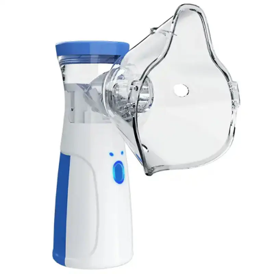 Rucni ultrazvucni nebulizator ergonomskog dizajna. Pogodan za inhaliranje kod kuce, na putovanju ili na poslu.