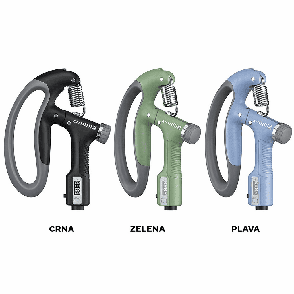 rucni vezbac za saku dostupan u vise boja sa istim funkcijama