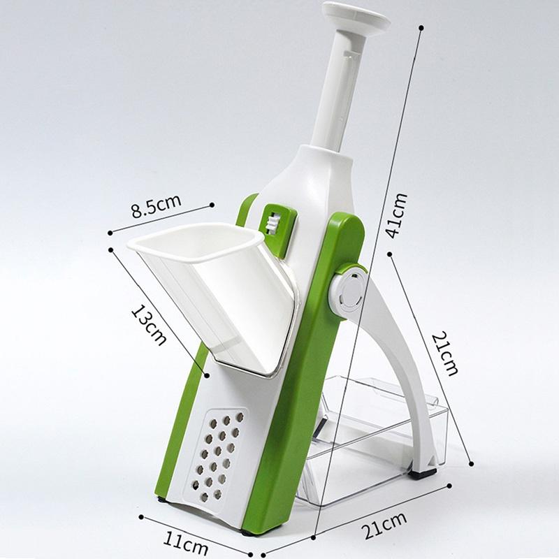 Dimenzije rucne seckalice za povrce u kuhinji