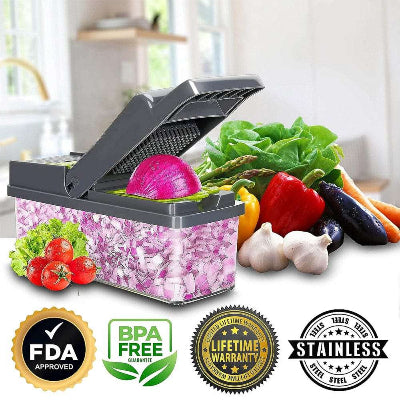 Siguran secko za povrce, BPA free materijal, jednostavno koriscenje, preporucen za svako domacinstvo i pripremu salata.