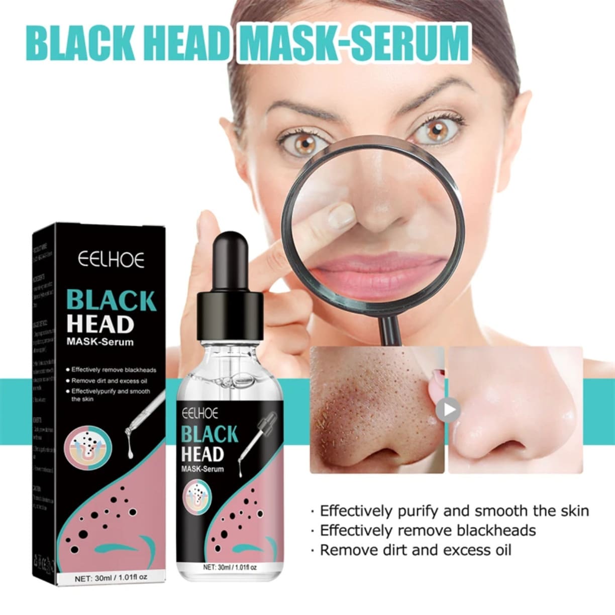 Serum za negu kože protiv mitesera i masnoće