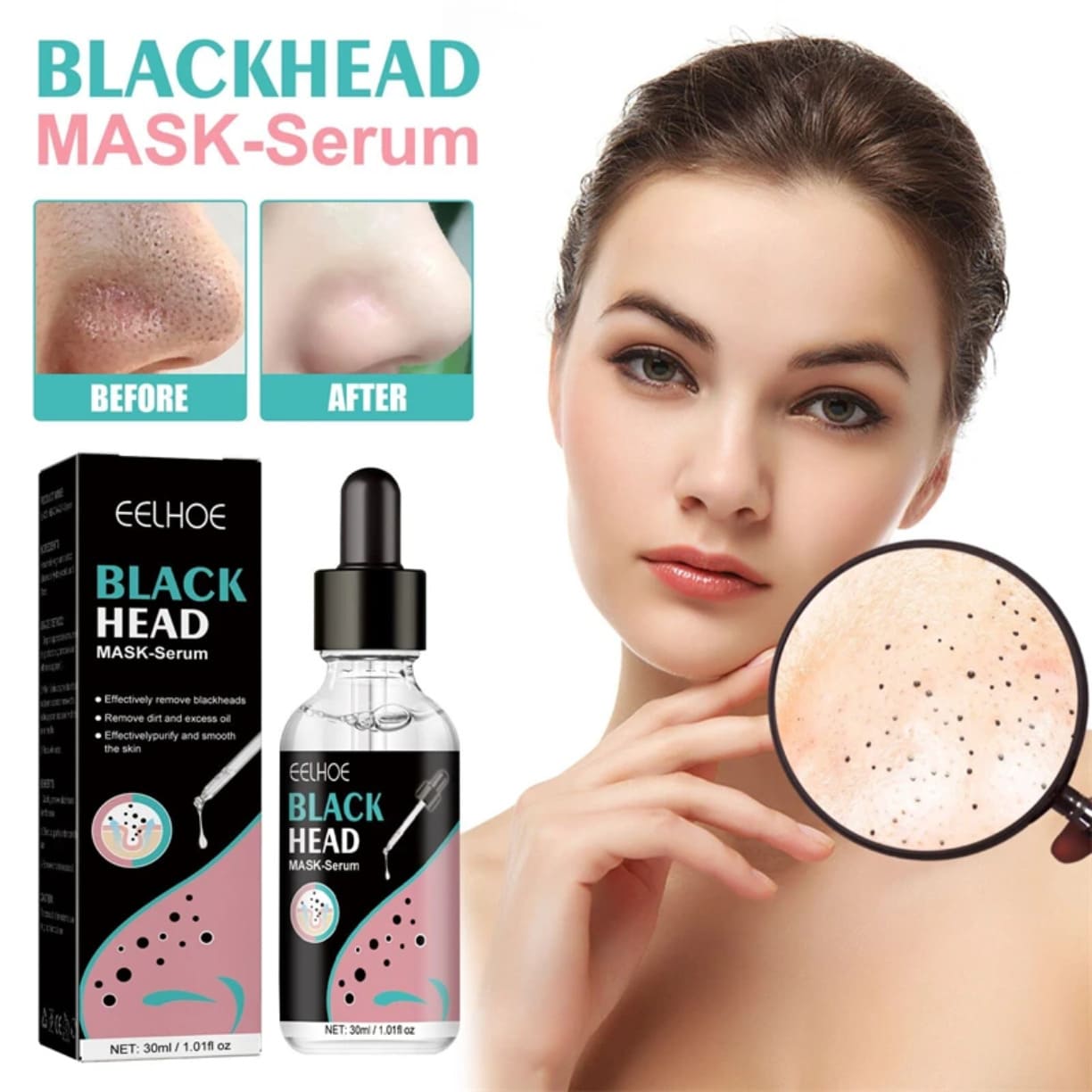 Serum za uklanjanje mitesera i čišćenje pora 30ml