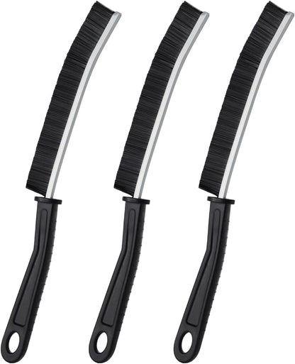 Set od 3 uske cetke za fugne i odvode sa ergonomskom drskom za precizno ciscenje