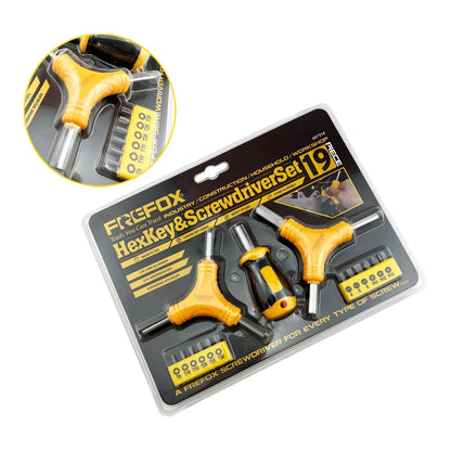 Set imbus kljuceva i odvijaca 19 delova u blister pakovanju