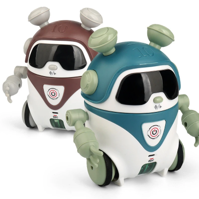 Set pametnih interaktivnih robota igracaka u dve boje. Namenjeni za decu stariju od tri godine, pomazu u razvoju motorike i kognitivnih sposobnosti. Odlican poklon.