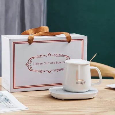 Luksuzno pakovanje poklon set solje i podmetaca grejaca