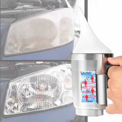 set za poliranje farova na paru oporavak zutih matiranih zamucenih farova alat za reparaciju farova za auto.