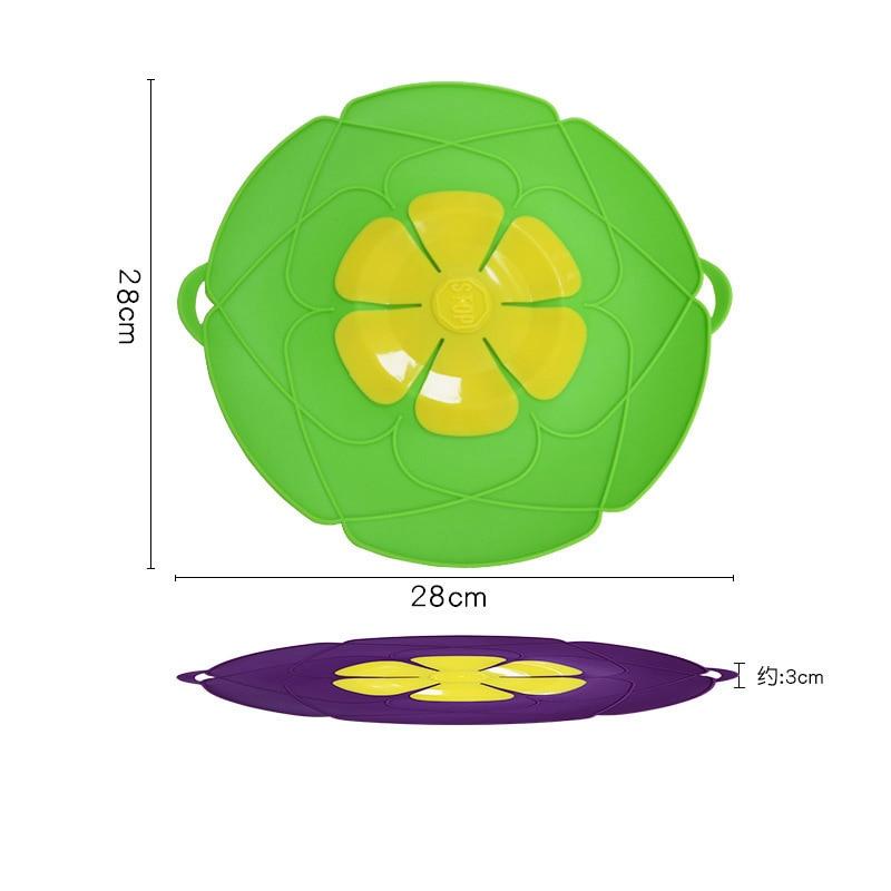 silikonski poklopac protiv kipenja dimenzije 28 cm za serpe i lonce