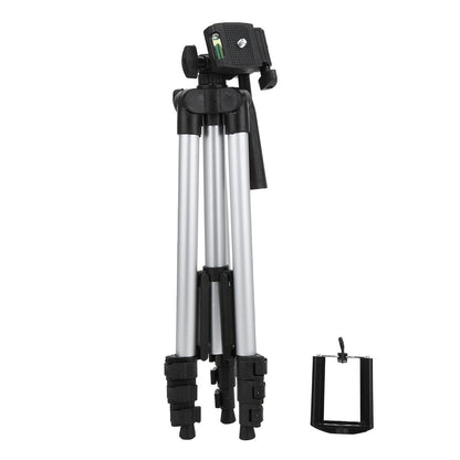 sklopljeni tripod stativ sa drzacem za telefon
