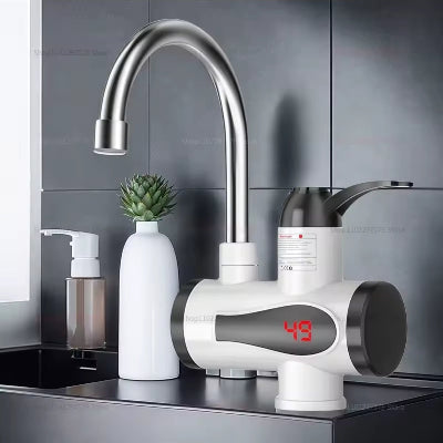 Slavina sa protocnim bojlerom zidna ili stojeca model za kuhinju ili kupatilo led temperatura